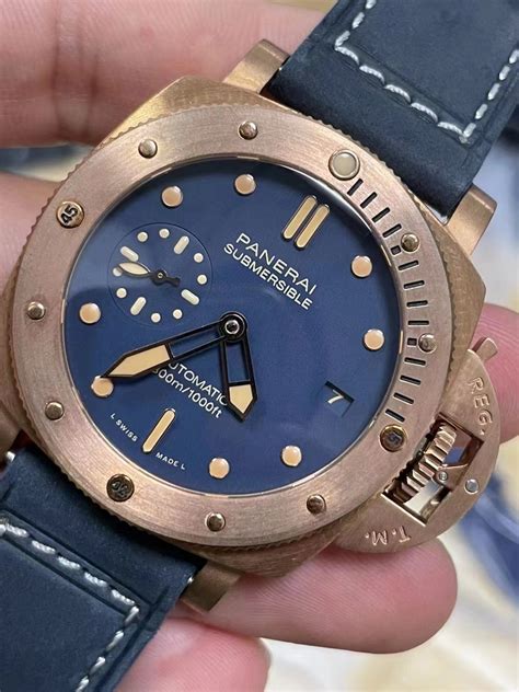 bronze panerai replica seal|authentic panerai watch.